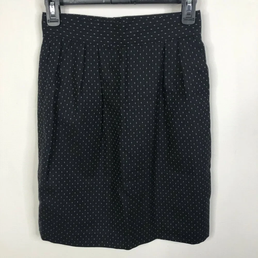 Vintage Christian Dior Separates Wool Skirt Sz 6